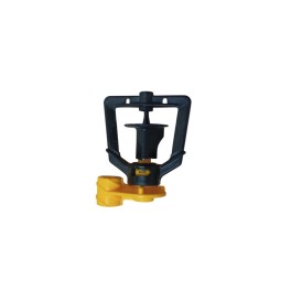 Μικροεκτοξευτήρας RONDO Μαύρο-Κίτρινο 205 l/h (100τεμ) RIVULIS