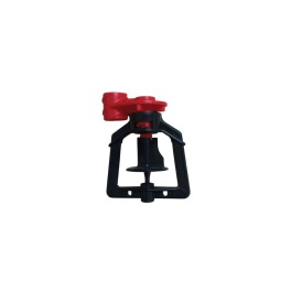 Μικροεκτοξευτήρας RONDO Μαύρο-Κόκκινο 102 l/h (100τεμ) RIVULIS