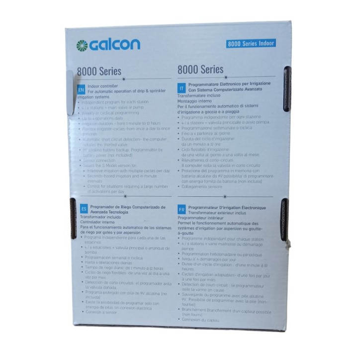 Προγραμματιστής Ρεύματος GALCON 8000 6 Στάσεων AC-6S
