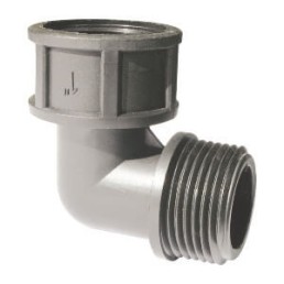 Γωνία Σώμα Πλαστική Αρσ.-Θηλ. 3/4'' Γωνία Σώμα Πλαστική Αρσ.-Θηλ. 3/4''