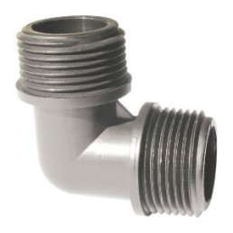 Γωνία Σώμα Πλαστική Αρσ.-Θηλ. 1'' Γωνία Σώμα Πλαστική Αρσ.-Θηλ. 1''