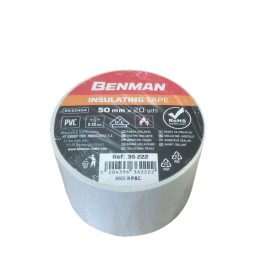 Ταινία Μονωτική Λευκή 50mmΧ20Χ0,18mm BENMAN