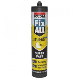 Σιλικόνη Άσπρη Fix All Super Fast SOUDAL 290ml