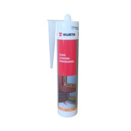 Σιλικόνη Οξική PROFESSIONAL Διάφανη 310ml WüRTH
