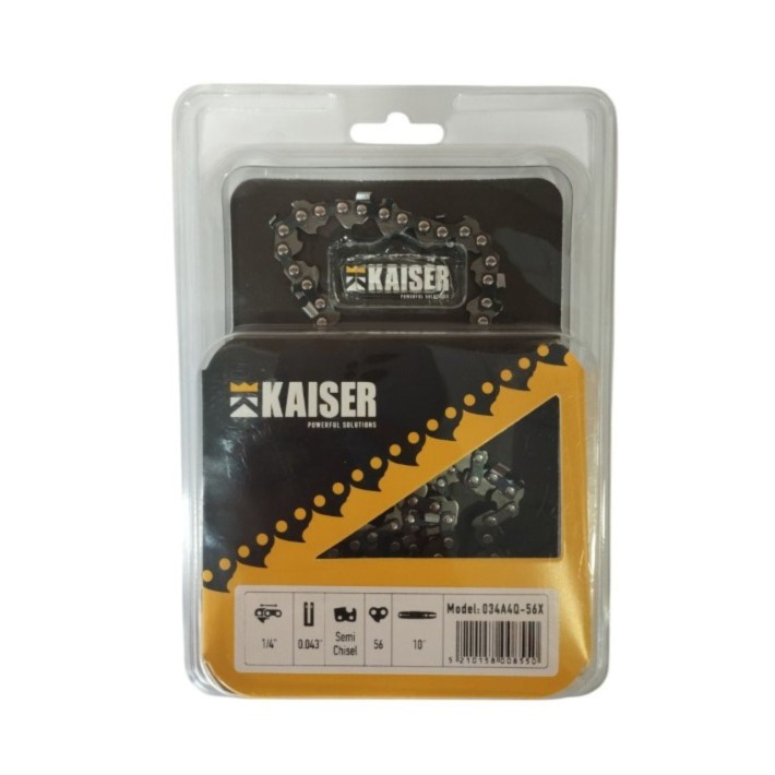 Αλυσίδα Αλυσοπρίονου Semi-Chisel 1/4" 1.1mm 56 Οδηγοί KAISER