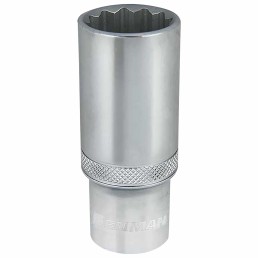 Καρυδάκι 1/2'' Μακρύ Πολύγωνο 19mm DIN3124 F.F.GROUP