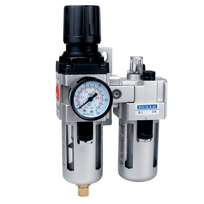 Ρυθμιστής Αέρος Με Υδατοπαγίδα Και Ελαιωτήρα 3/8'' BULLE Ρυθμιστής Αέρος Με Υδατοπαγίδα Και Ελαιωτήρα 3/8'' BULLE