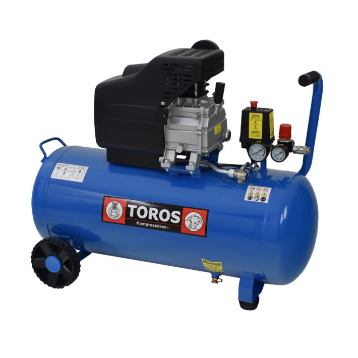 Αεροσυμπιεστής Μονομπλόκ 50L TOROS
