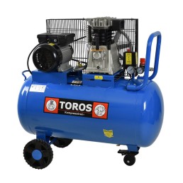 Αεροσυμπιεστής Με Ιμάντα 100L TOROS