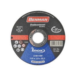 Δίσκος Κοπής Inox 115mm PROFESSIONAL SERIES BENMAN