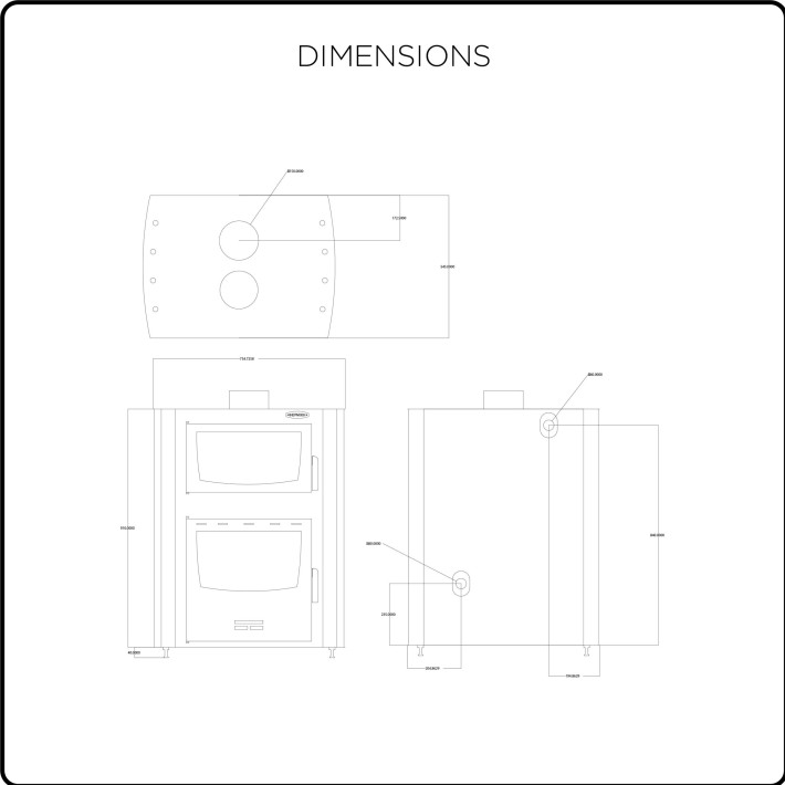 Ενεργειακή Ξυλόσομπα Καλοριφέρ Με Φούρνο ATS HYDRO 90-30 THERMIKI Ενεργειακή Ξυλόσομπα Καλοριφέρ Με Φούρνο ATS HYDRO 90-30 THERMIKI