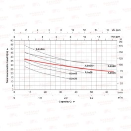 Πιεστικό Συγκρότημα AJm75A3 25Lt LEO