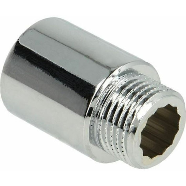 Προσθήκη 1/2'' Βαρέως Τύπου Χρωμέ 1cm