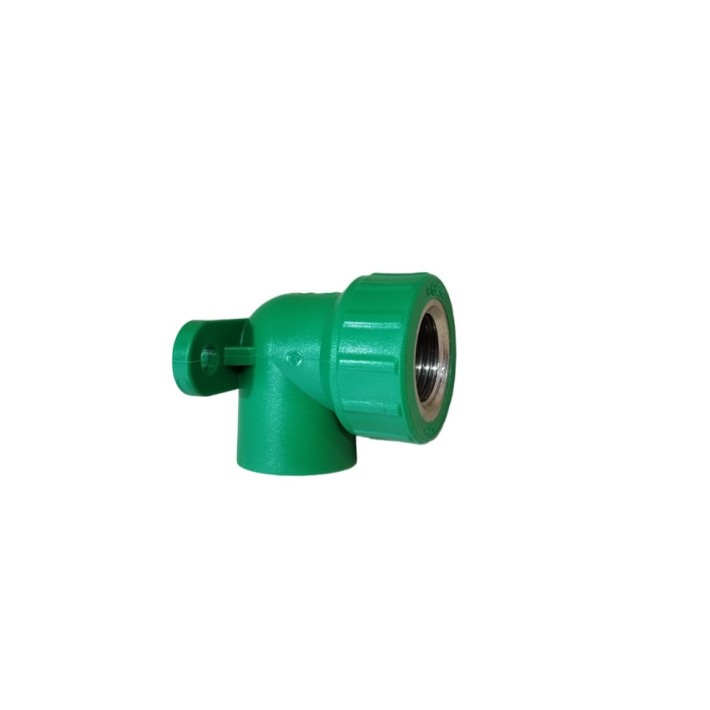 Γωνία PPR Με Στήριγμα Θηλ. Φ25Χ3/4'' RIETTI