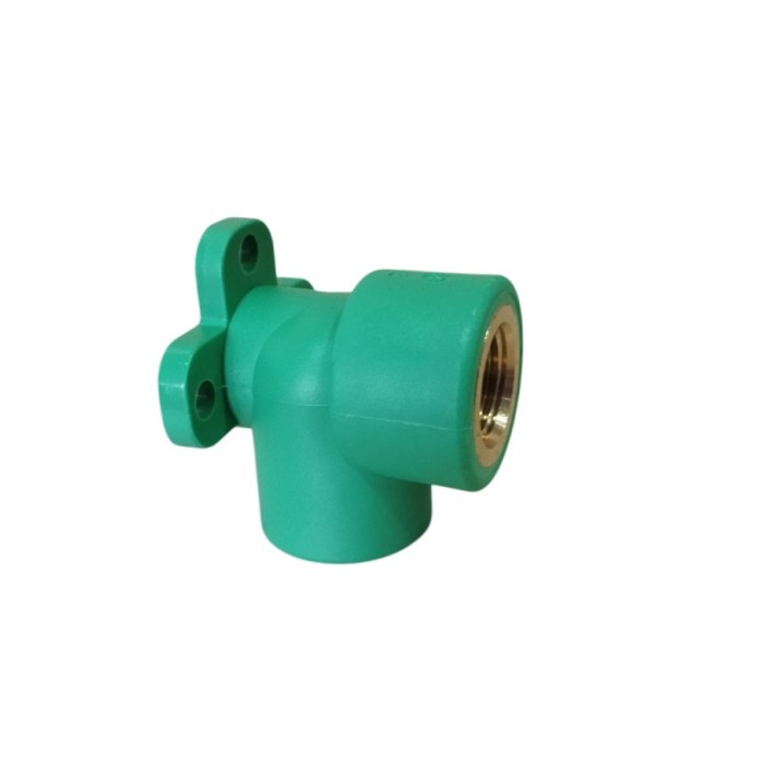 Γωνία PPR Με Στήριγμα Θηλ. Φ20Χ1/2'' AQUATHERM