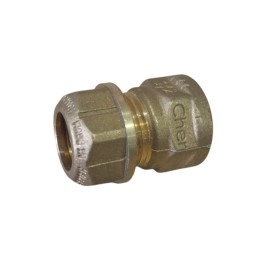 Ρακόρ Ορειχάλκινο Θηλ. Σύσφιξης Χαλκού Φ15Χ1/2'' CherPlus