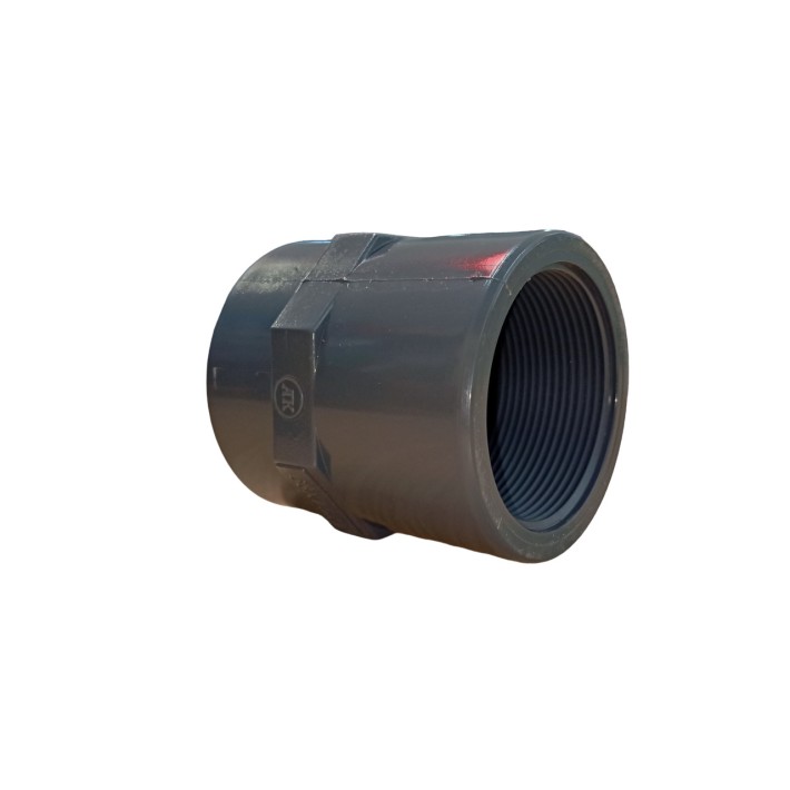 Μούφα PVC Βιδωτή 1/2"