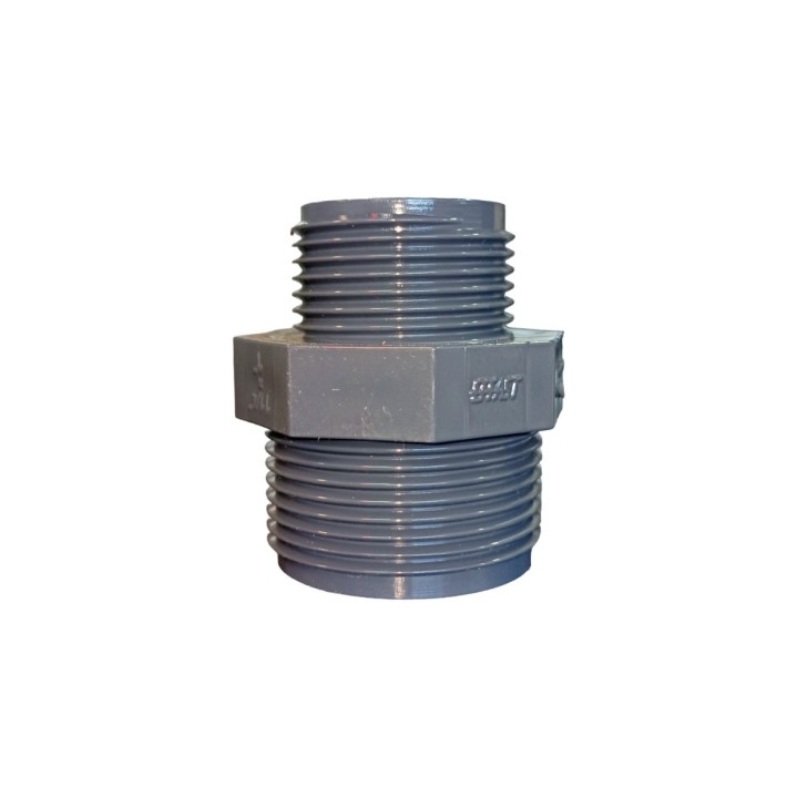 Νίπελ Συστολικό PVC 3/4"Χ1/2"  