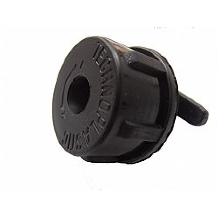 Σταλάκτης Ρυθμιζόμενος Καρφωτός 0-120 l/h Μαύρος (100τεμ)