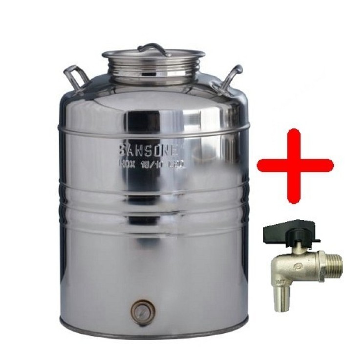 Δοχείο Inox 20L SANSONE