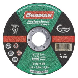 Δίσκος Κοπής Πέτρας Φ230x3.0x22.23mm Professional BENMAN