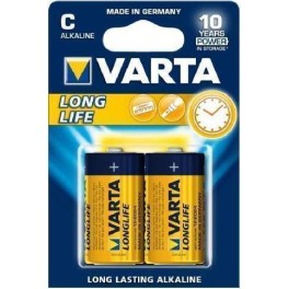 Μπαταρίες Αλκαλικές LONGLIFE C VARTA 