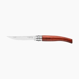 Σουγιάς Opinel Slim Line 10 Padouk από Ανοξείδωτο Ατσάλι (inox) OSMIM-BA10